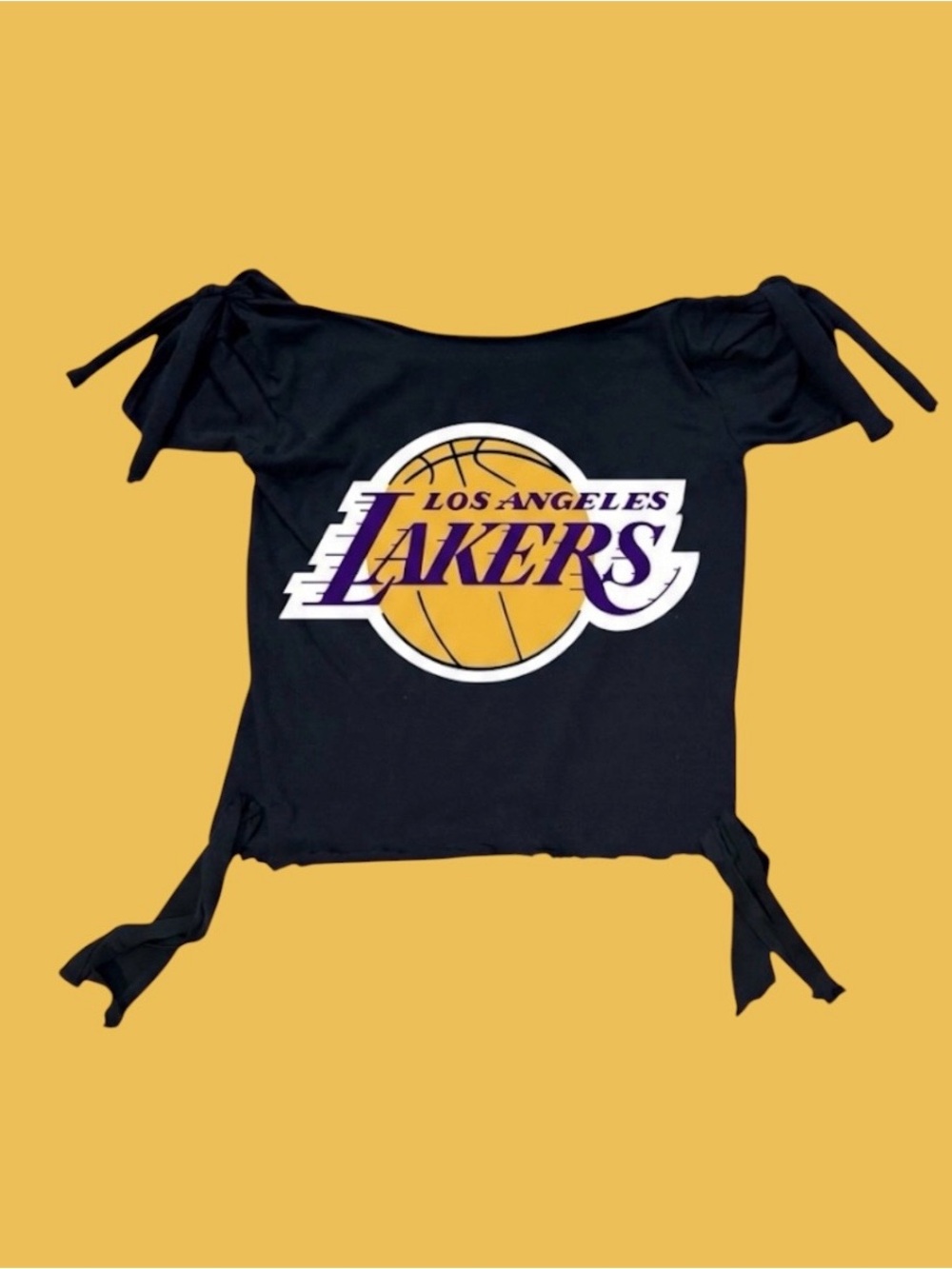 Los Angeles Lakers off the shoulder top